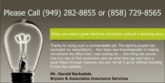 Slide of Ben's Professional Electrical Service