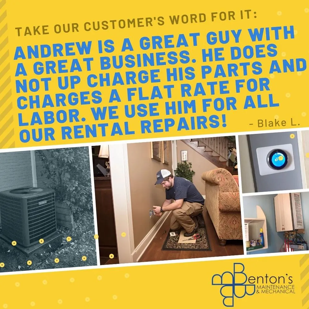 Slide of Benton's Maintenance And Mechanical