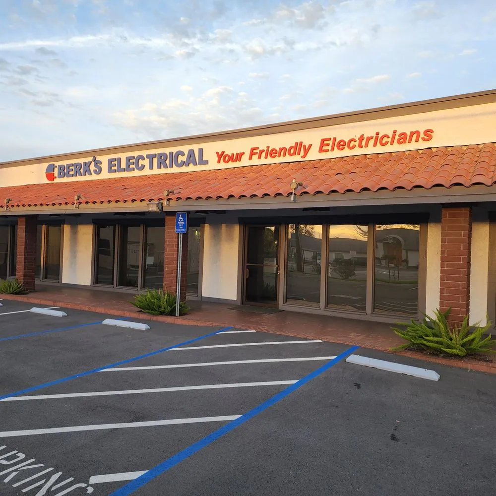Slide of Berk's Electrical & Lighting & Solar