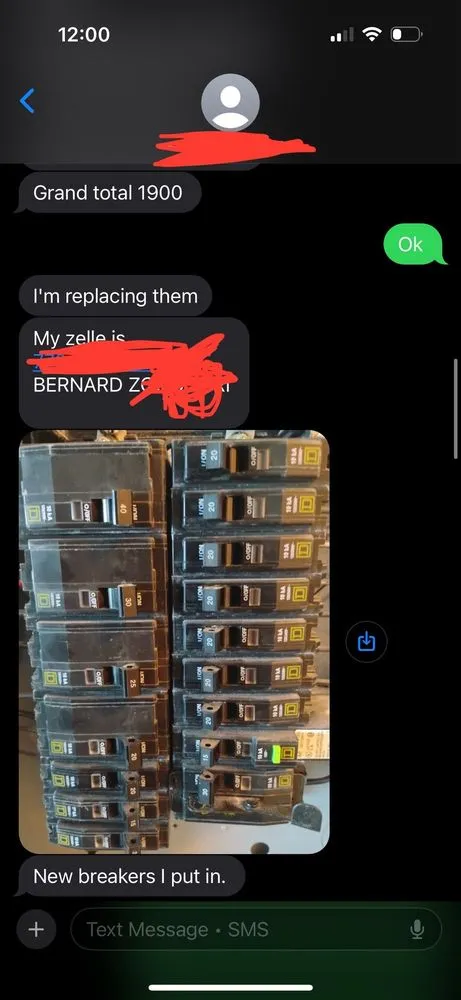 Slide of Bernard Electrical