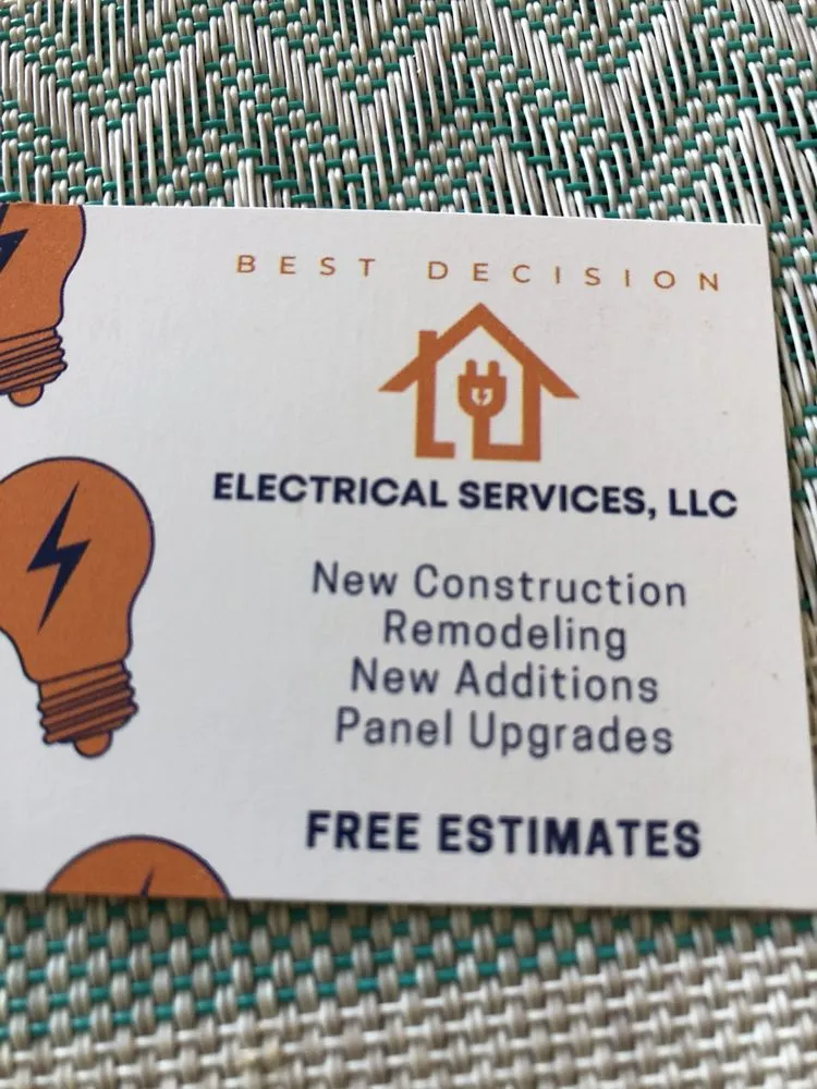 Slide of Best Decision Electrical Services