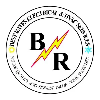 Best Rates Electrical & HVAC Services Logo