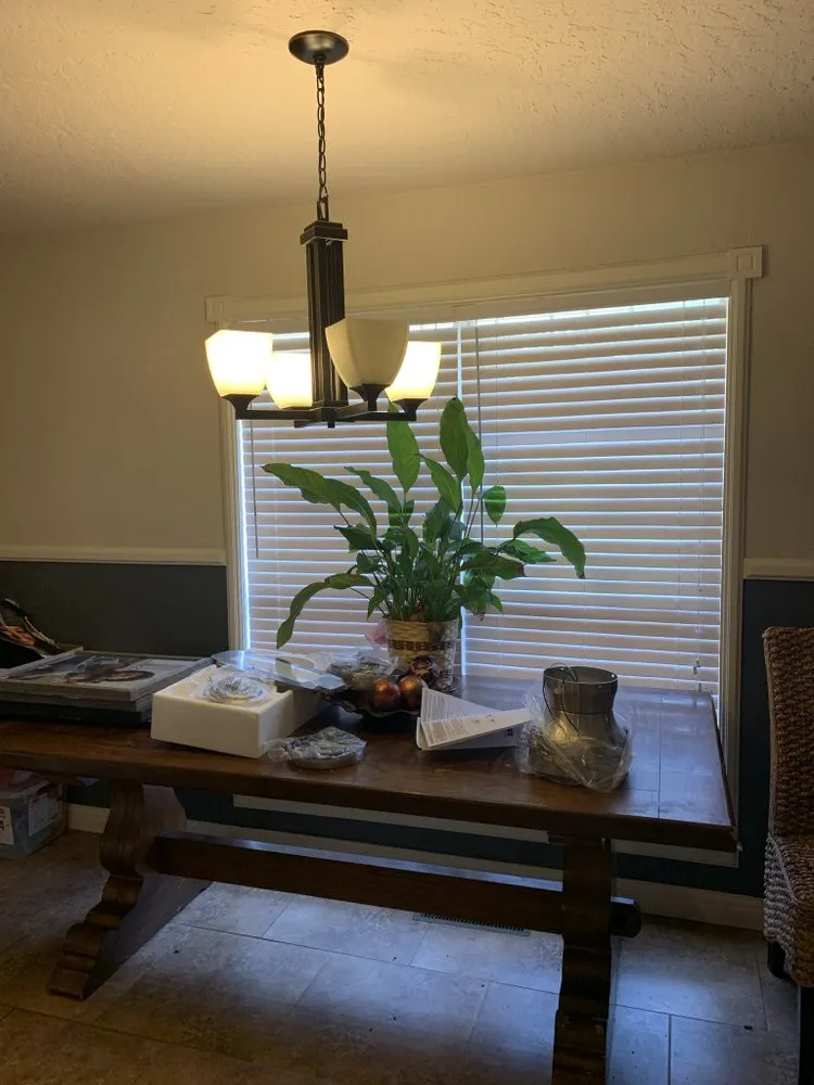 Reliable electrical service for homes in lighting installation,  by 