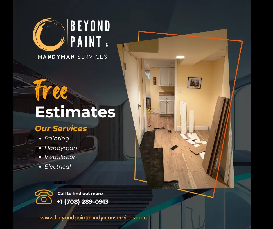 Slide of Beyond Paint & Handyman Services