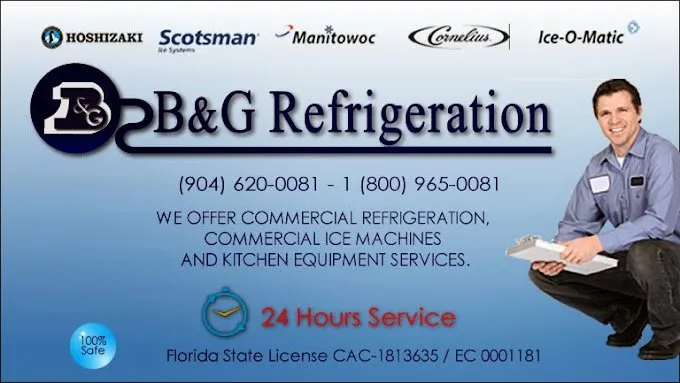 Slide of B&G Refrigeration