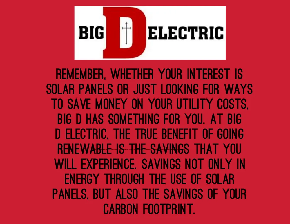 Slide of Big D Electric