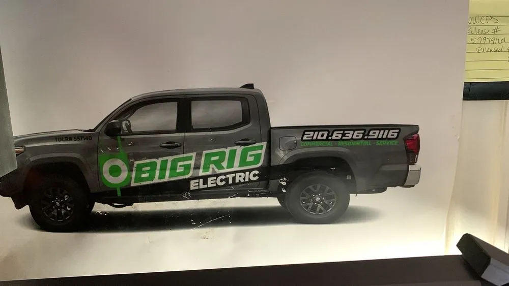 Slide of Big Rig Electric