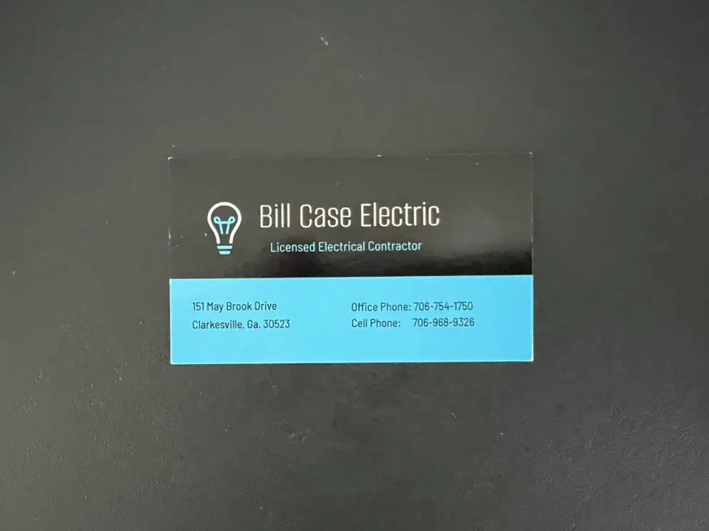 Slide of Bill Case Electric