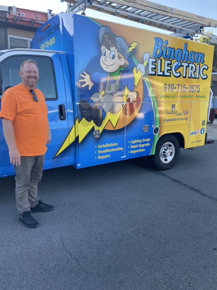 Slide of Bingham Electric