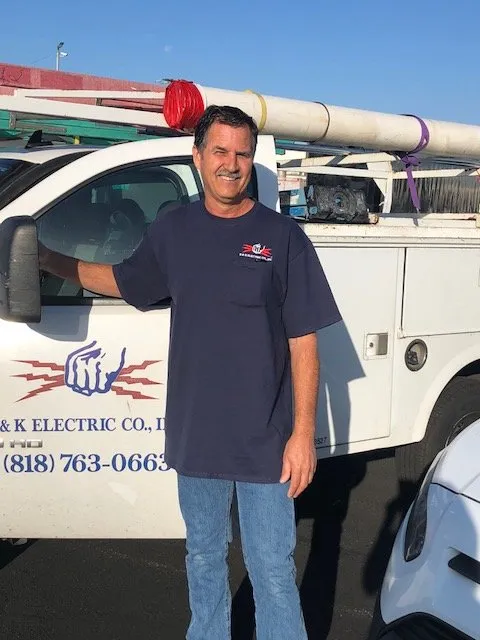 Professional electrician providing emergency electrical service in Valley Village, CA - B&K ELECTRIC CO., INC.