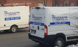 Slide of BL Wolfe Electric Service