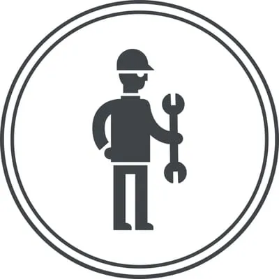 Black Bean Handyman Logo
