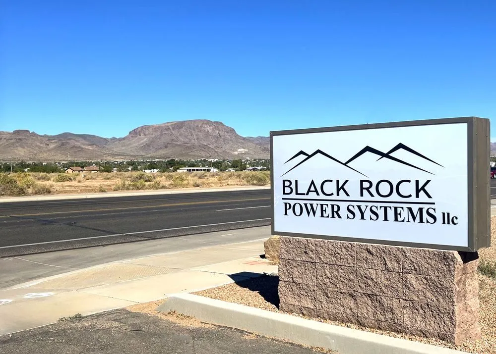 Slide of Black Rock Power Systems