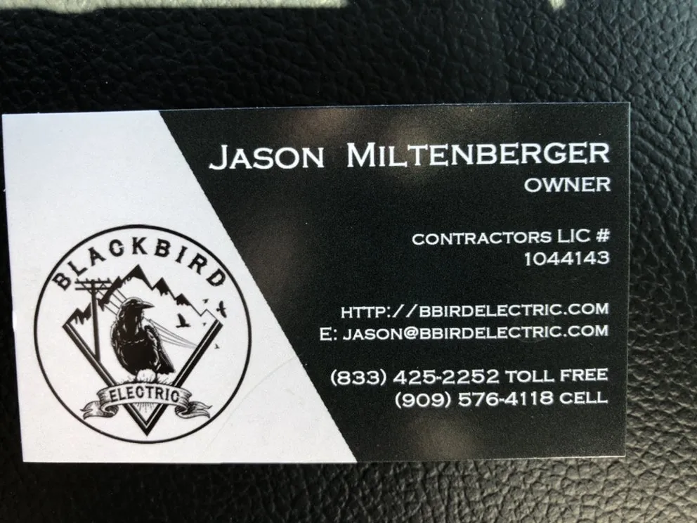 Slide of Blackbird Electric