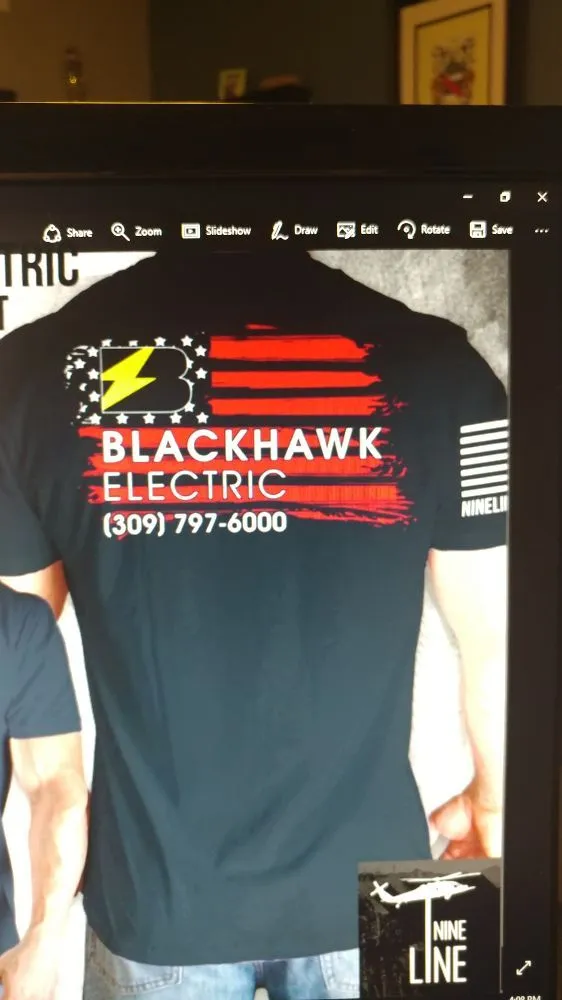 Slide of Blackhawk Electric