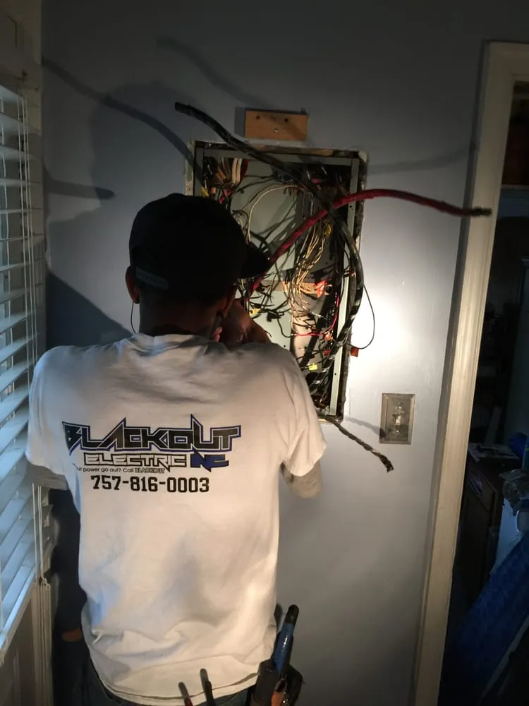 Slide of Blackout Electric