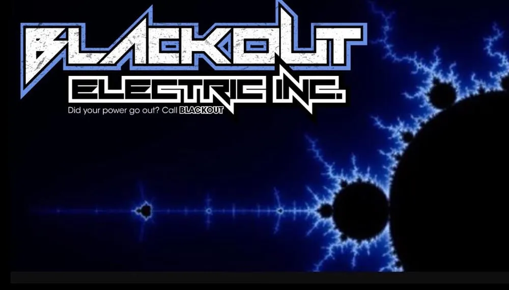 Slide of Blackout Electric