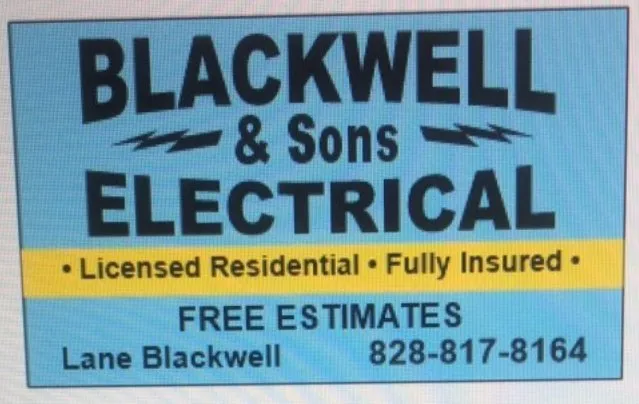 Slide of Blackwell & Sons Electrical