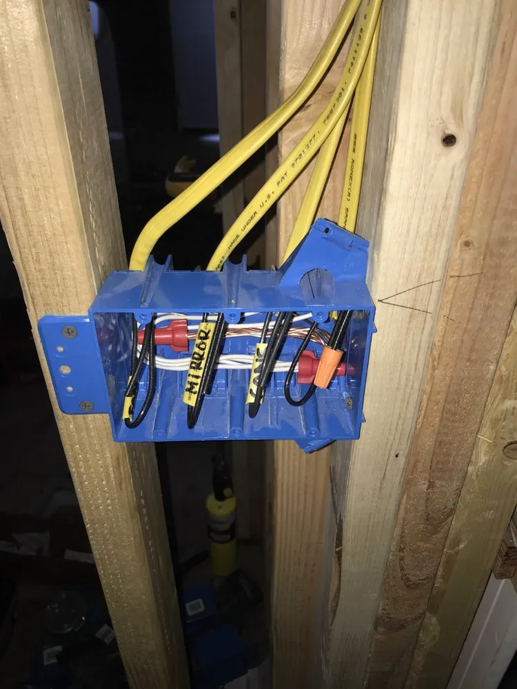 Professional electrician providing lighting installation in , 