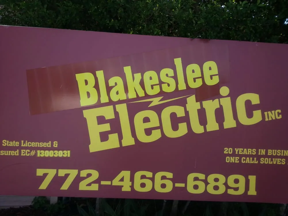 Slide of Blakeslee Electrical Contractors