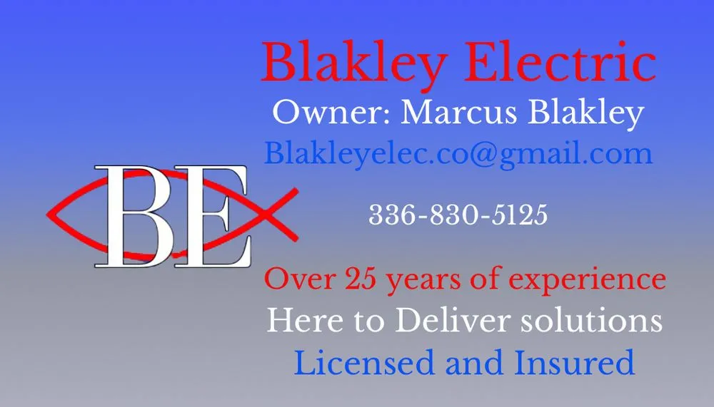 Trusted electrician providing circuit breaker repair in Winston-Salem, NC - Blakley Electric
