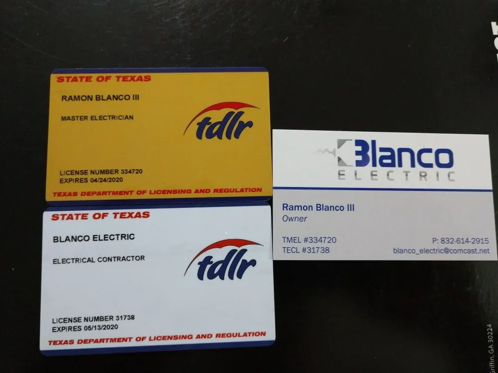 Slide of Blanco Electric