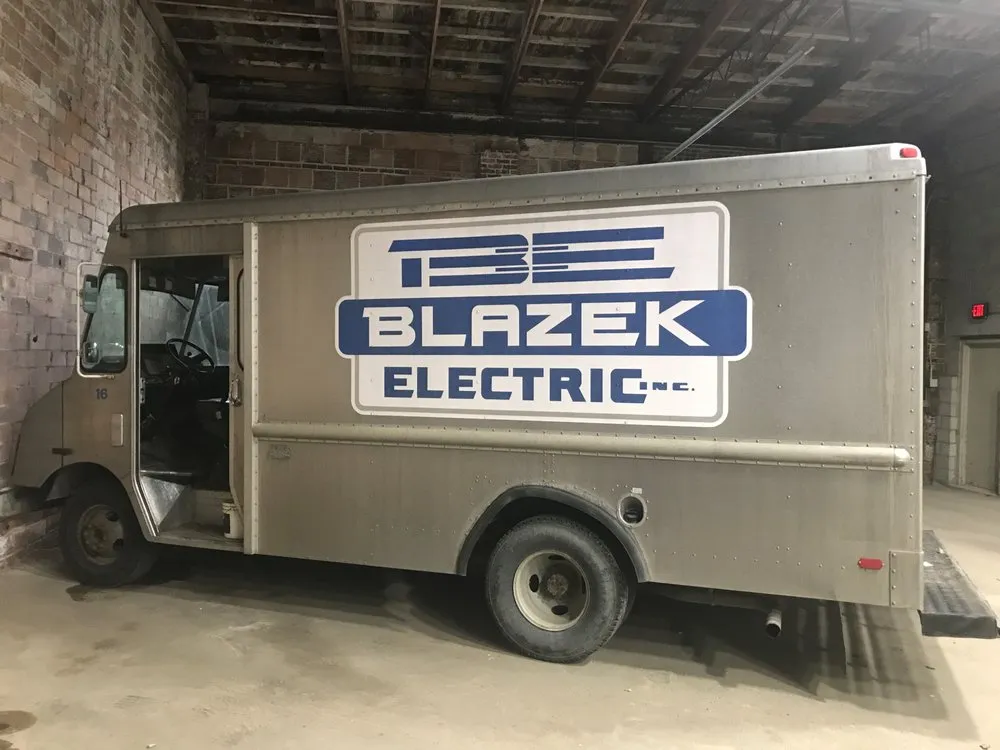 Slide of Blazek Electric