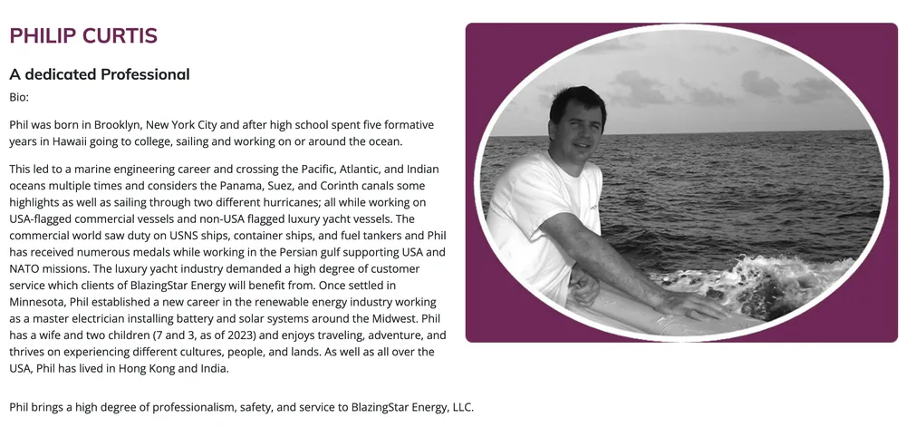 Slide of BlazingStar Energy