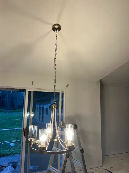 Slide of Blessed Electrical Service Team