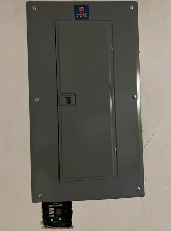 Slide of Blessed Electrical Service Team