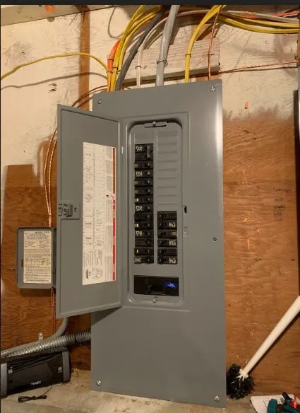 Slide of Blessed Electrical Service Team