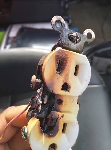 Slide of Blessed Electrical Service Team