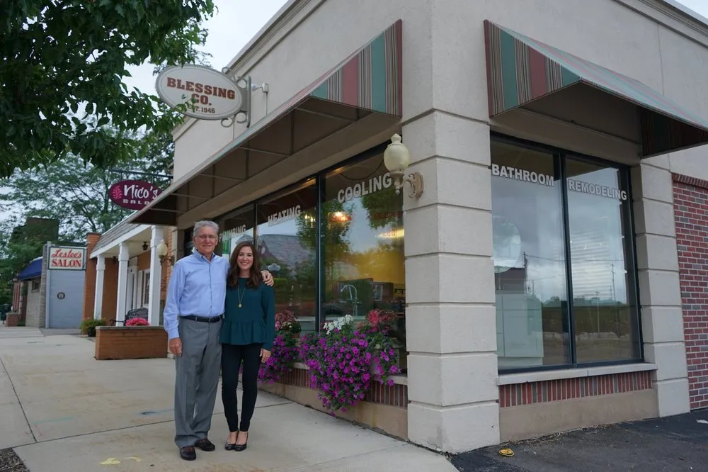 Slide of Blessing Company