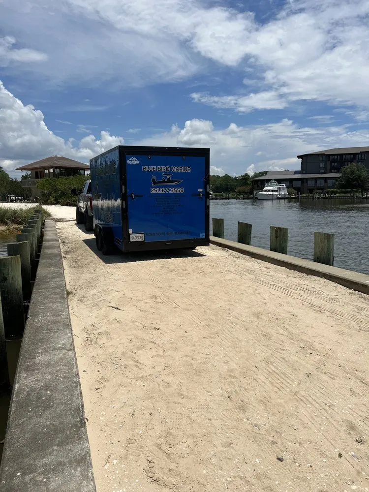 Slide of Blue Bird Marine