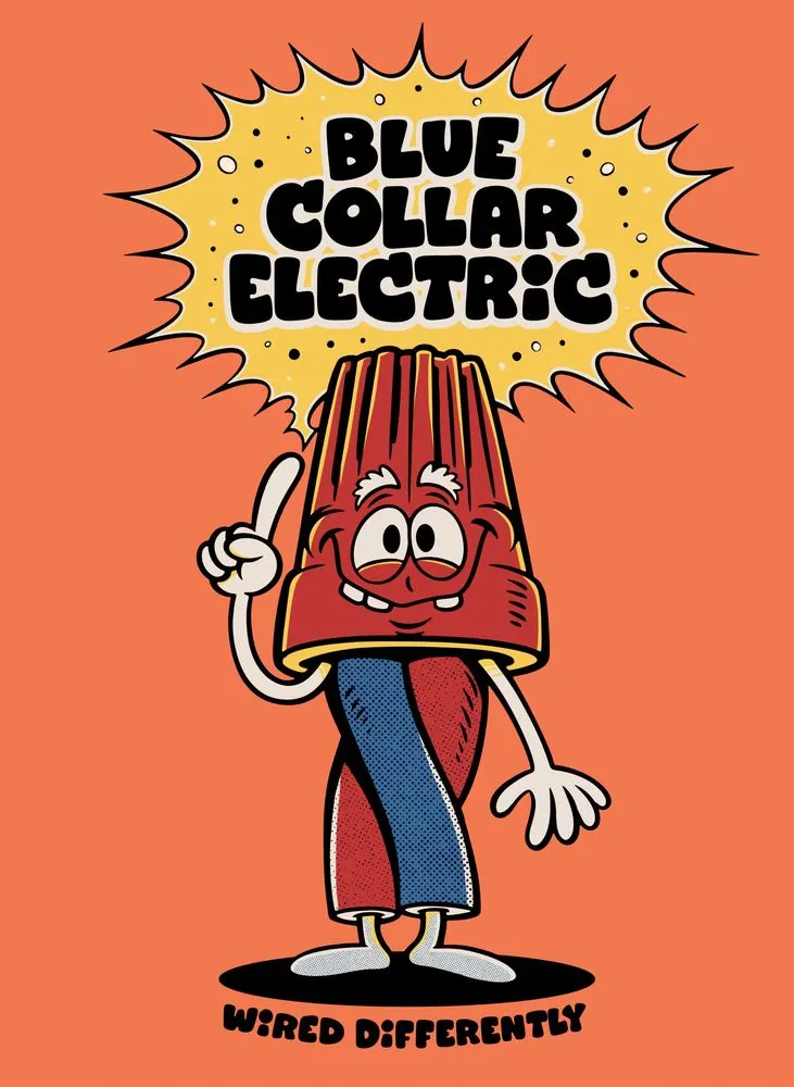 Slide of Blue Collar Electric