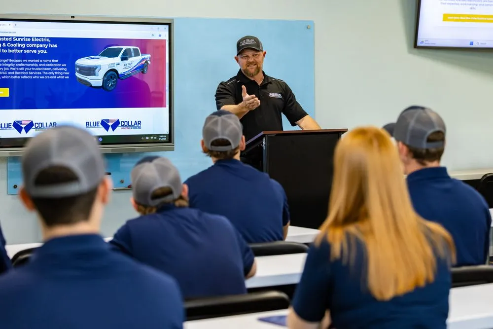 Slide of Blue Collar Electric