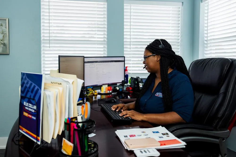 Slide of Blue Collar Electric