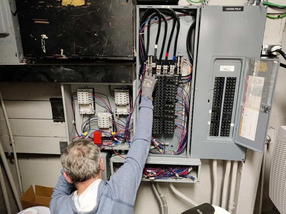 Slide of Blue Door Electric