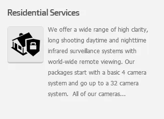 Slide of Blue Edge Security Systems