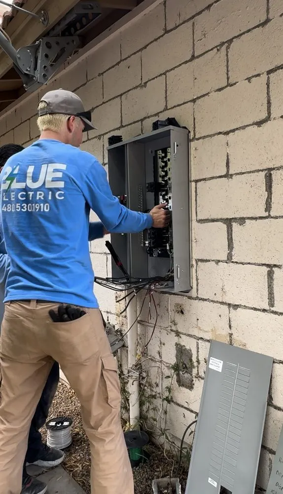 Slide of Blue Electric