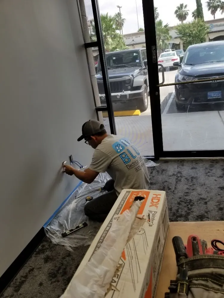 Slide of Blue Electrical Contractors