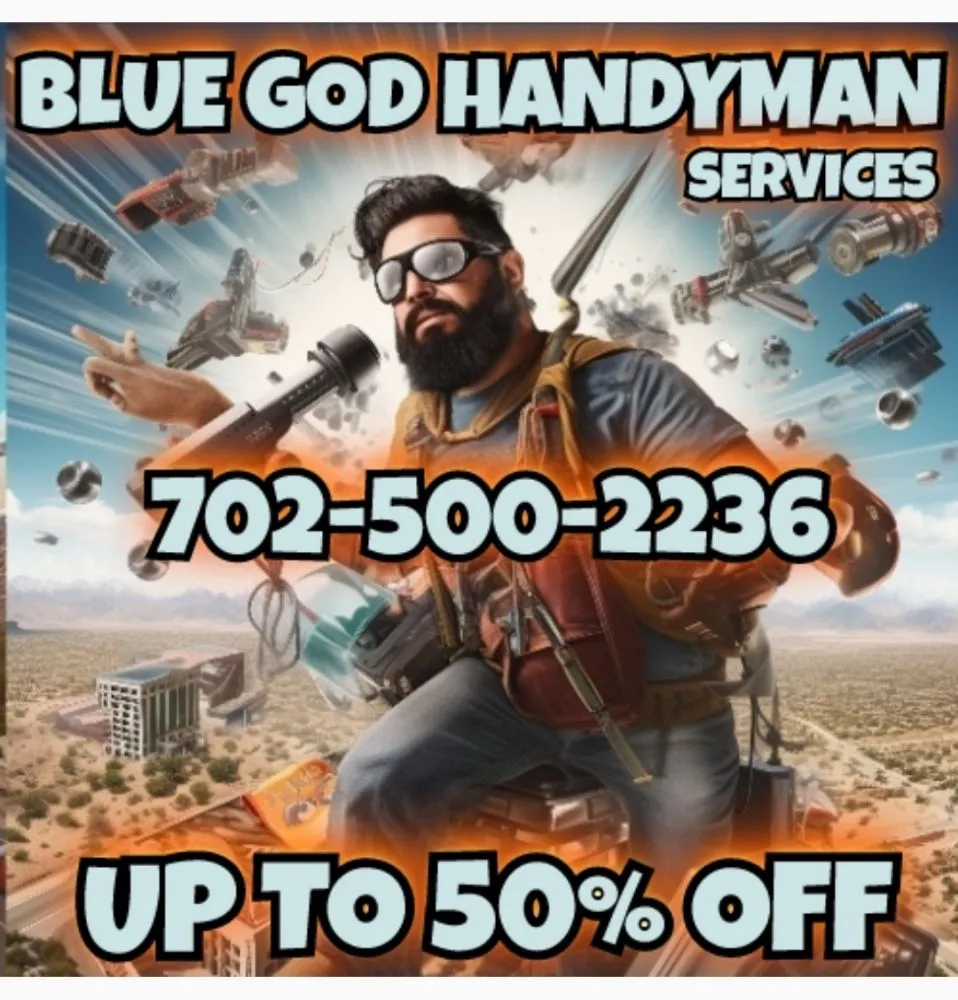 Slide of Blue God Handyman Services