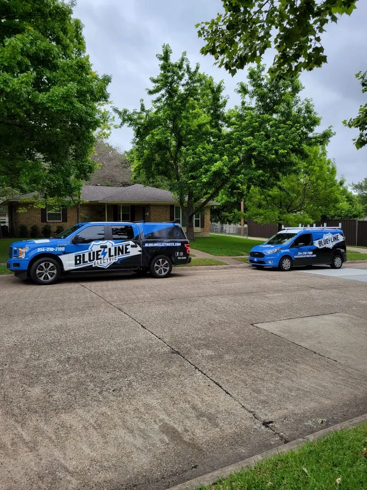 Slide of Blue Line Electric