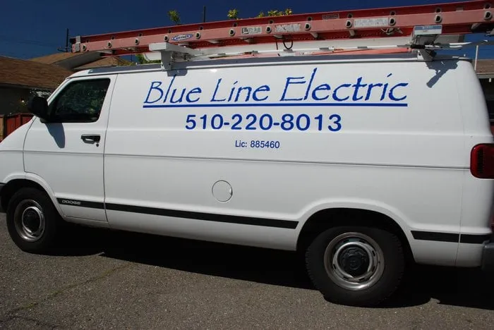 Slide of Blue Line Electric