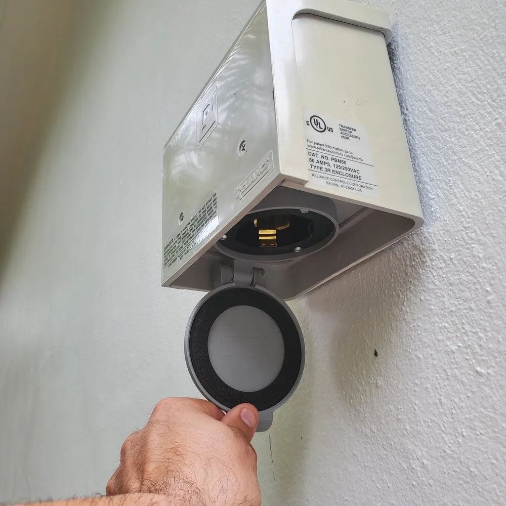 Affordable electrical service for homes in lighting installation, by