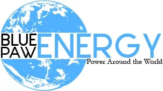 Blue Paw Energy Service Logo