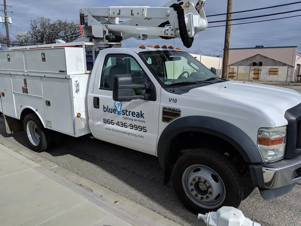 Slide of Blue Streak Lighting & Electric