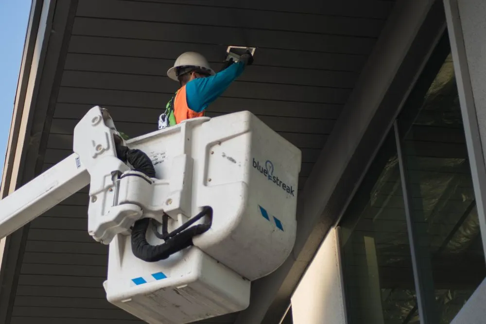 Slide of Blue Streak Lighting & Electric