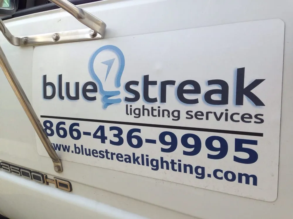 Slide of Blue Streak Lighting & Electric
