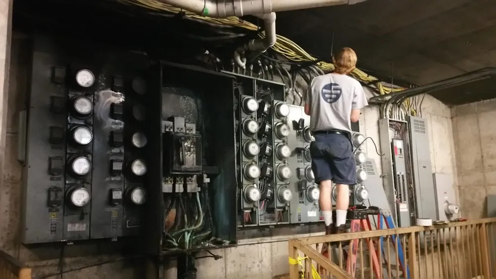 Slide of Blue Water Electric